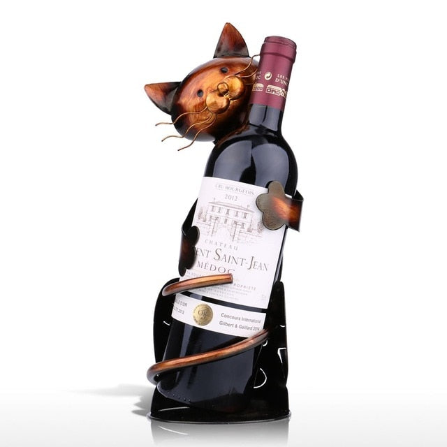 Cats Love Wine Too! Bottle Holder