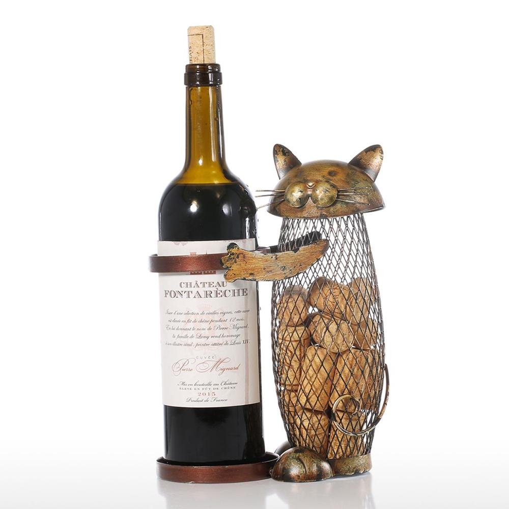 Cat Cork + Bottle Holder