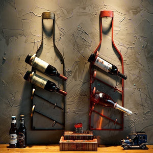 Vintage Bottle Wine Rack