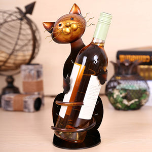 Cats Love Wine Too! Bottle Holder