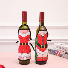 Load image into Gallery viewer, Holiday Wine Bottle Apron
