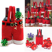 Load image into Gallery viewer, Santa&#39;s Trousers Wine Tote
