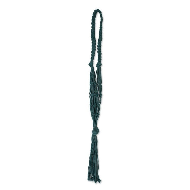 Knotted Macrame Wine Holder