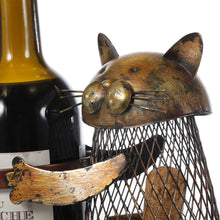 Load image into Gallery viewer, Cat Wine Bottle Holder
