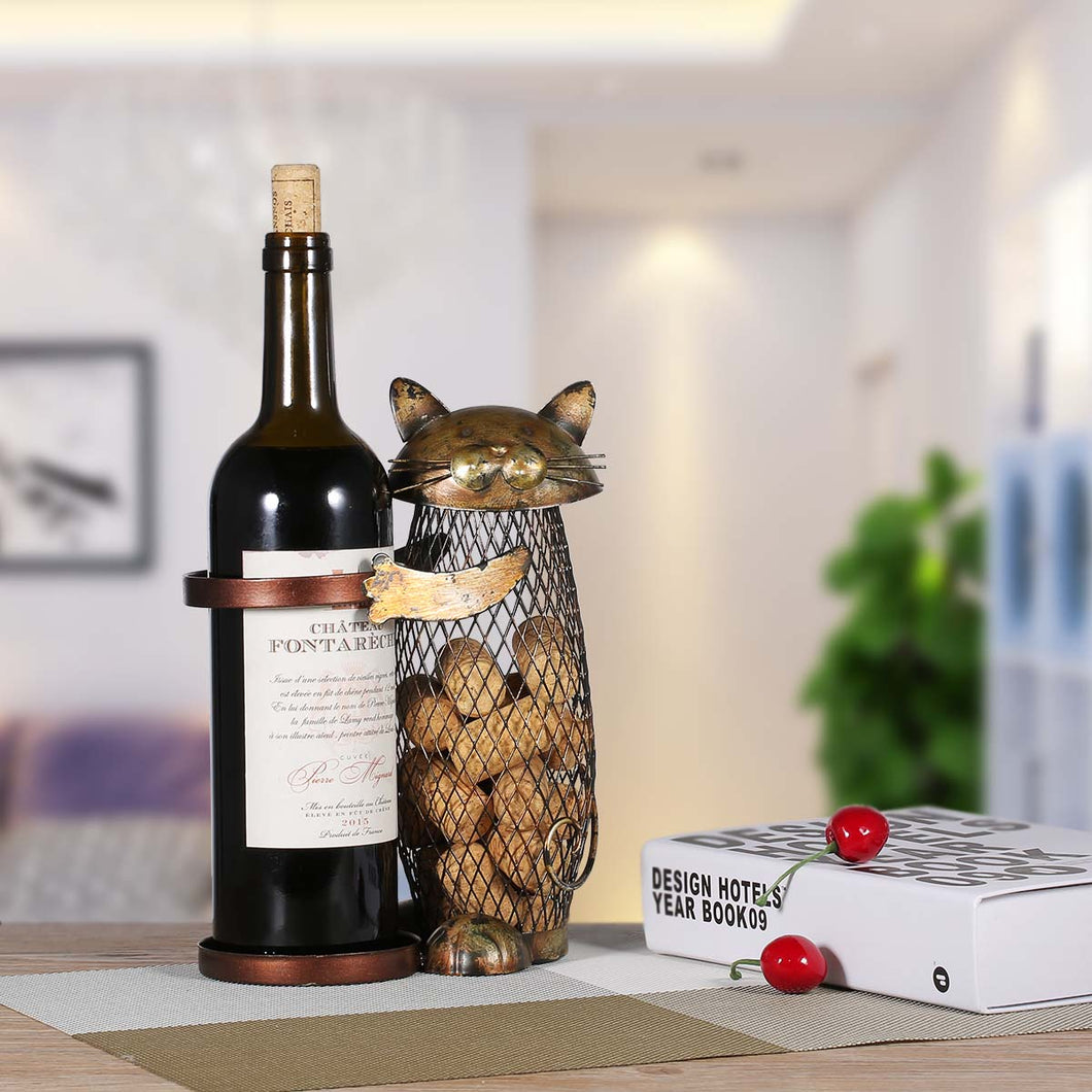 Cat Wine Bottle Holder