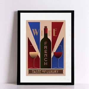 Vintage Wine Canvas