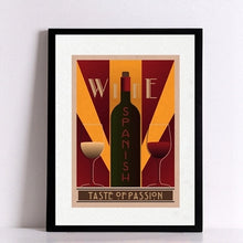 Load image into Gallery viewer, Vintage Wine Canvas
