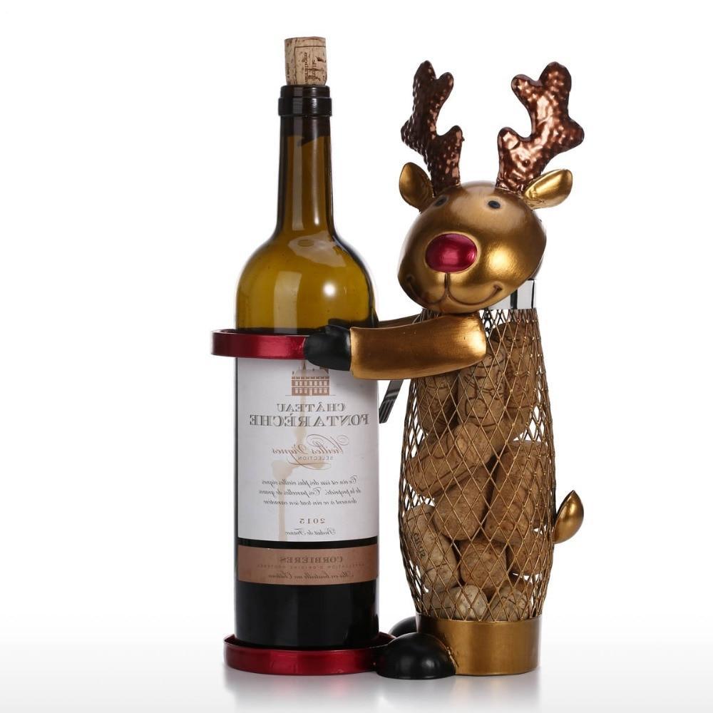 Reindeer Wine and Cork Caddy