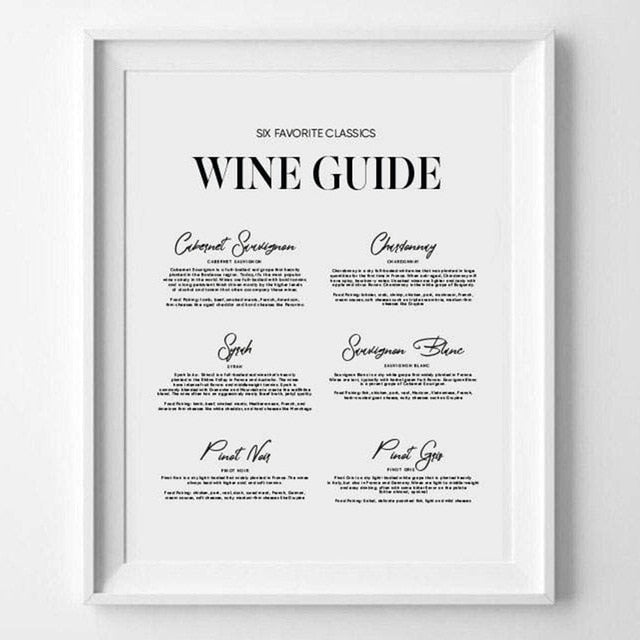 Classic Wine Varietal Guide