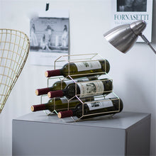 Load image into Gallery viewer, Minimalist Geometric Wine Rack
