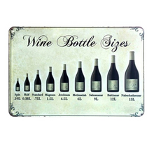 Load image into Gallery viewer, All of the Wine Metal Sign
