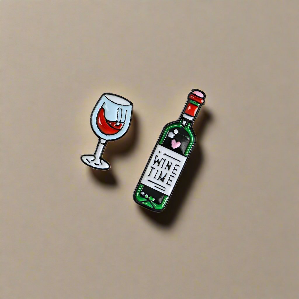 Wine Time Pins